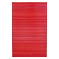 thumbnail image 1 of Erbanica 8' x 10' Red Stripes Indoor Outdoor Reversible Plastic Rug, 1 of 6