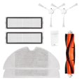 thumbnail image 1 of 8pcs Hepa Filter Main Brush For Xiaomi Mijia 1c 2c / Stytj01zhm Robot, 1 of 5