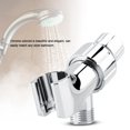 thumbnail image 4 of Chrome Plating 3-Way Shower Head Diverter Shower Arm Mounted Bracket Bathroom Accessories, 4 of 9
