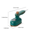 thumbnail image 3 of YHDSYY Big Sale! Foldable Portable Mini Handheld Travel Steam Iron For Clothes Hanging Ironing Machine Household Small Dormitory Clothes Ironing Tool Household Steam Iron, 3 of 7