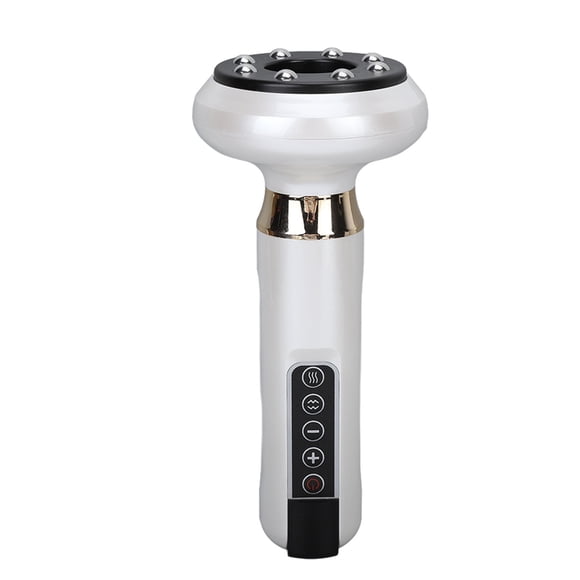 Electric Cupping Gua Sha Massager, Relieve Fatigue Promote Circulation Electric Scraping Massager For Daily Use White