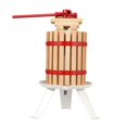 thumbnail image 1 of AKDSteel Stainless Steel 1.6 Gallon Manual Fruit Press – Juice Extractor & Filter Bag for Wine, Cider, Oil (Apple/Grape/Honey), Triangular Base for Kitchen & Outdoor, 1 of 6