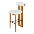 thumbnail image 4 of Renee Tabouret de Bar Moderne d'Intérieur, Blanc, 4 of 12