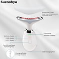 thumbnail image 4 of 7-Color LED Light Therapy Beauty Device for Home Use - Portable Facial & Neck Skin Care Tool with Red & Blue Light Modes, Includes Mask, Controller, Adapter, USB Cable and Strap for Multi-Skin, 4 of 6