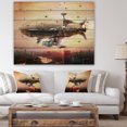 thumbnail image 4 of Design Art - Dirigible Balloon in Sky over City, 4 of 5