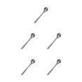 thumbnail image 2 of Redempat Cute Tea Spoon Exquisite Stainless Steel Spoon For Tea Drinking Teaware Dog Paw Colander Bla 1 5Set, 2 of 6