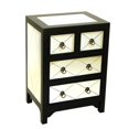thumbnail image 1 of Wayborn Tanner Mirror 4 Drawer Accent Chest in Black, 1 of 2