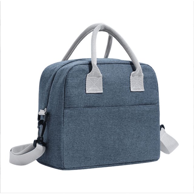 Sac à Lunch pour Femmes Hommes Adulte Boîte à Lunch Isolée avec Bandoulière Réglable Étanche