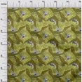 thumbnail image 3 of oneOone Velvet Light Green Fabric Tropical Dress Material Fabric Print Fabric By The Yard 58 Inch Wide, 3 of 5