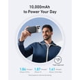 thumbnail image 4 of Anker MagGo PowerBank 10 000 mAh Mince Magnétique Noir, 4 of 6