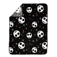 thumbnail image 2 of The Nightmare Before Christmas Kids Silk Touch Fleece Throw, 100% Polyester, 2 of 6