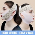 thumbnail image 3 of Bande de Lifting du Visage Ajustable, Sangle de V-Lift pour Raffermir et Tonifier le Menton et les Joues,, 3 of 8
