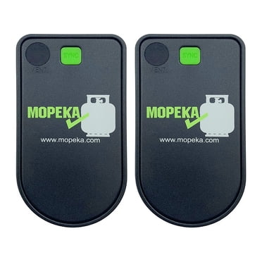 Indicateur de Niveau de Gaz pour Réservoir de Propane AP 024-1002 Produits Mopeka; à Utiliser pour Indiquer le Niveau de Propane; Capteurs à Montage Magnétique au Fond du Réservoir LP; Type Sans Fil; avec 2 Capteurs