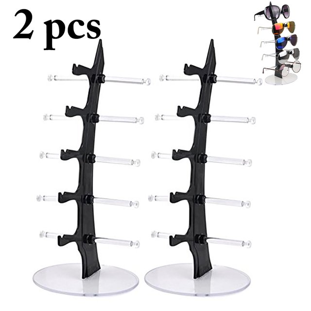 2 Pcs Présentoir à Lunettes Créatif Détachable Porte-Lunettes