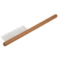 thumbnail image 2 of Cat And Dog Comb, Remove Floating Hair Single Row Design Reusable Pet Dog Grooming Comb  For Pet A Dense Teeth For Medium Long Hair,C Long Sparse Teeth For Long Hair,D High And Low, 2 of 8
