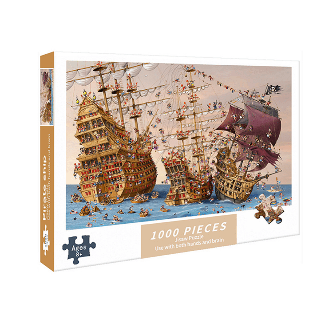 Jigsaw Puzzles for Adults Kids 1000 Pieces, Large Puzzle Family Game Adult Decompression Child Education Gift for DIY Intellective Educational Game, Gift