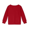 thumbnail image 4 of Timegard Girls Sweatshirts Kids Solid Color Athletic Pullover Tops Fall Casual Loose Running Clothing, 4 of 6