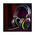 thumbnail image 4 of M12 Noise Reduction RGB Lighting 7.1 USB Wired Headphone Gaming Headset with Microphone for Desktop Computer Laptop - Pink, 4 of 5
