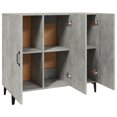 thumbnail image 5 of vidaXL Sideboard Concrete Grey 90x34x80 cm Engineered Wood, 5 of 5