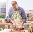 thumbnail image 1 of Vaidha Easter Home Printing Linen Imitation Apron Kitchen Fouling Multi Functional Apron, 1 of 3