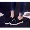 thumbnail image 4 of Chaussures en Toile pour Femmes Chaussures de Sport Plates Chaussures Décontractées à Fermeture Éclair Chaussures en Toile, 4 of 6