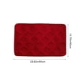 thumbnail image 3 of SPOORYYO Thickened Absorbent Bathroom Non-slip Floor Mat, Velvet Carpet for Home Use, 3 of 6