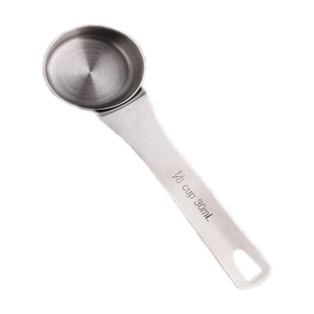 Amzcrzy Kitchen Appliances 304 Stainless Steel Coffee Powder Spoon With Graduation 30Ml80Ml Kitchen Baking Tools Coffee Measuring Spoon Tableware Spoon Kitchen Utensils Set Kitchen Gadgets