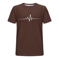 thumbnail image 4 of Plebaso T-shirt Graphique pour Hommes Été Manches Courtes T-Shirts Col Rond Chemises Décontractées Hauts de Plage Imprimés pour Hommes, 4 of 5