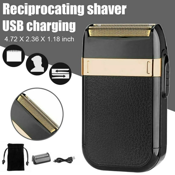 Man Electric Beard Shaver Waterproof Trimmer USB Razor Rechargeable Short Beard Shaving Tool Machine