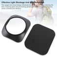 thumbnail image 4 of Metal Square Lens Hood, Aluminium Alloy Lens Shade with Cap, Scratch Proof Lens Hood Protector Easy to Install for SLR Cameras DSLR Cameras, 4 of 7