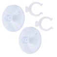 thumbnail image 2 of Loewten Fish Tank Airline Tubing Suction Cup, Reusable Aquarium Airline Suction Cup With Clips For Fish Tank For Aquarium, 2 of 8