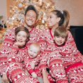 thumbnail image 3 of MesaSe Christmas Pajamas for Family  Gingerbread Man Print, 3 of 13