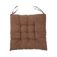 thumbnail image 1 of Honganda Square Seat Cushion, Soft Elastic Chair Pads with Ties for Home, Office, Poolside(40*40cm), 1 of 6