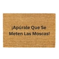 thumbnail image 1 of Tapis d'Entrée Amusant « Apurale Que S E Meten Las Mo Scas », Paillasson Non - Tapis d'Entrée pour Usage Intérieur Extérieur, 1 of 6