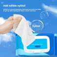 thumbnail image 3 of Lingettes Humides Jetables au Toucher Frais Lingettes Humides pour Adultes 1 Paquet à Couvercle Rabattable 80 Lingettes (10 ml), 3 of 6