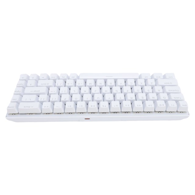 Clavier Mécanique Filaire 68 Touches Rétroéclairage RGB Interrupteur Bleu 60 % Compact Ergonomique pour Gamers PC Ordinateur Portable