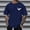 Dark Blue, variant on Trendy Men's T Shirts Casual Short Sleeve Graphic Tees Crew Neck Stylish Fashion Apparel for Everyday Wear