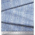 thumbnail image 2 of Soimoi Viscose Chiffon Fabric Check & Geometric Printed Craft Fabric by The Yard 42 Inch Wide, 2 of 5