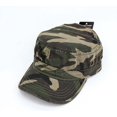 thumbnail image 4 of ORUYROP Classic Cotton Flat Top Military Cadet Cap,Army Hat, 4 of 7