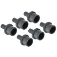thumbnail image 1 of Unique Bargains UPVC Reducer Pipe Fitting 25mm OD 13mm Barbed, 6 Pack Straight Coupling Adapter Connector, Grey, 1 of 5