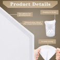 thumbnail image 2 of EcoNesxp Z-clip flush mount bracket heavy duty interlocking picture hanger 10-pack Z-clip flush mount bracket heavy duty interlocking picture hanger 10-pack, 2 of 5