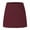 Red, variant on Elvqul Womens Skirt Summer Mini Skirt A-Line Elastic Waisted White Solid Slim Short Skirt for Women