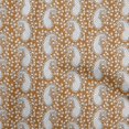 thumbnail image 1 of oneOone Georgette Viscose Orange Fabric Block Craft Projects Decor Fabric Printed By The Yard 42 Inch Wide-F3, 1 of 5