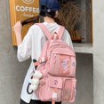 thumbnail image 1 of MesaSe Sac à Dos Multi-Poches pour Femmes Imperméable Sac d'École Universitaire, 1 of 9