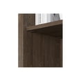thumbnail image 4 of Bush Furniture Salinas Tall 5 Shelf Bookcase in Ash Brown Distressed Style Book case Bookshelf for Bedroom, Living Room Pantry Tall Bookcase Book Shelf for Bedroom, 4 of 10