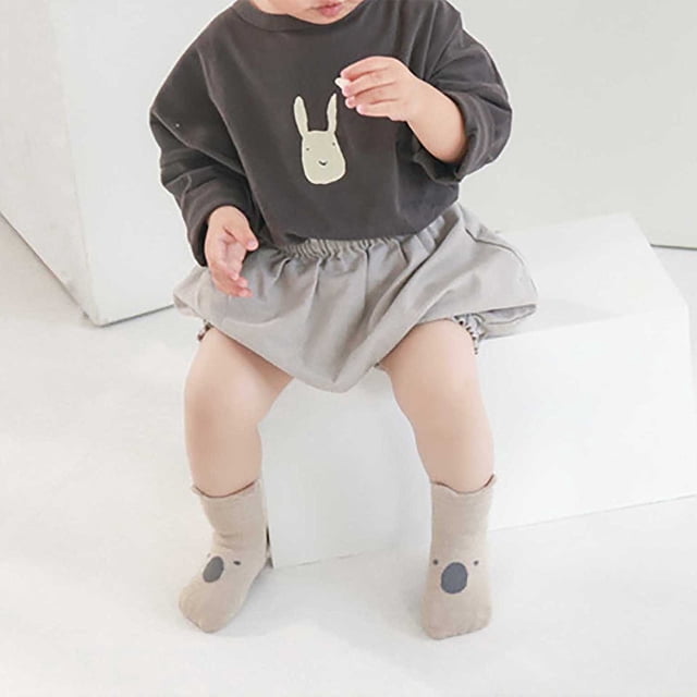 LSLJS Baby Intérieur Toddler Enfants Coton Chaud Antidérapant Respirant, Baby Socks