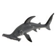 thumbnail image 4 of Realistic Static Ocean Animal Model Toy Kids Gift for Kids Hammerhead Sharks Gray, 4 of 9