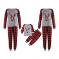 thumbnail image 2 of Christmas Pajamas For Family - Family Christmas Pjs Matching Sets  Plaid, 2 of 10