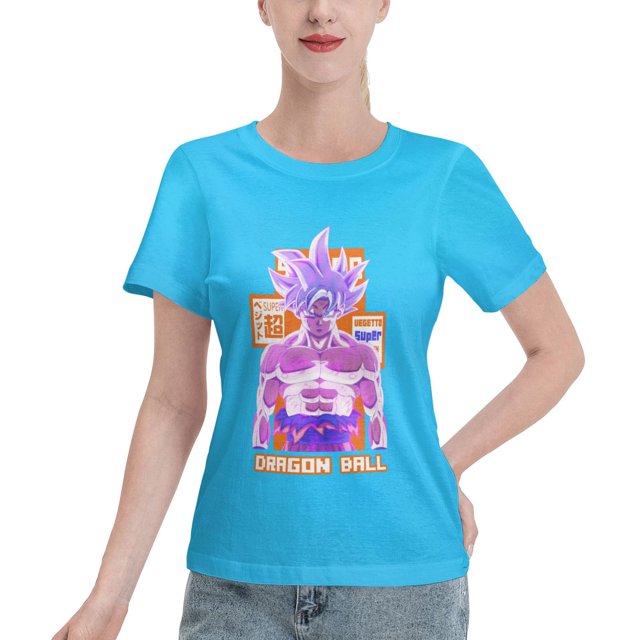 Women's Basic Short Sleeve T-Shirt Super Saiyan