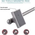 thumbnail image 2 of Adjustable Magnetic Curtain Rods for Mental Appliance Doors Windows to Champagne Window Rods Easy Installation Toilet Towel Bar MultiUseful (in Champagne ), 2 of 7